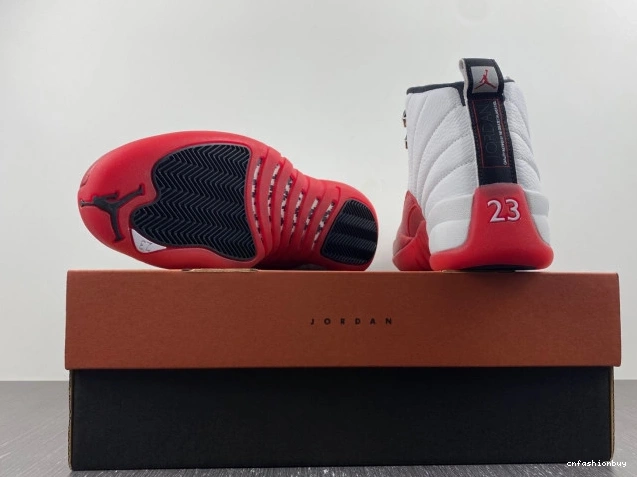 Cherry Jordan Retro 12 Air 130690-110 0728